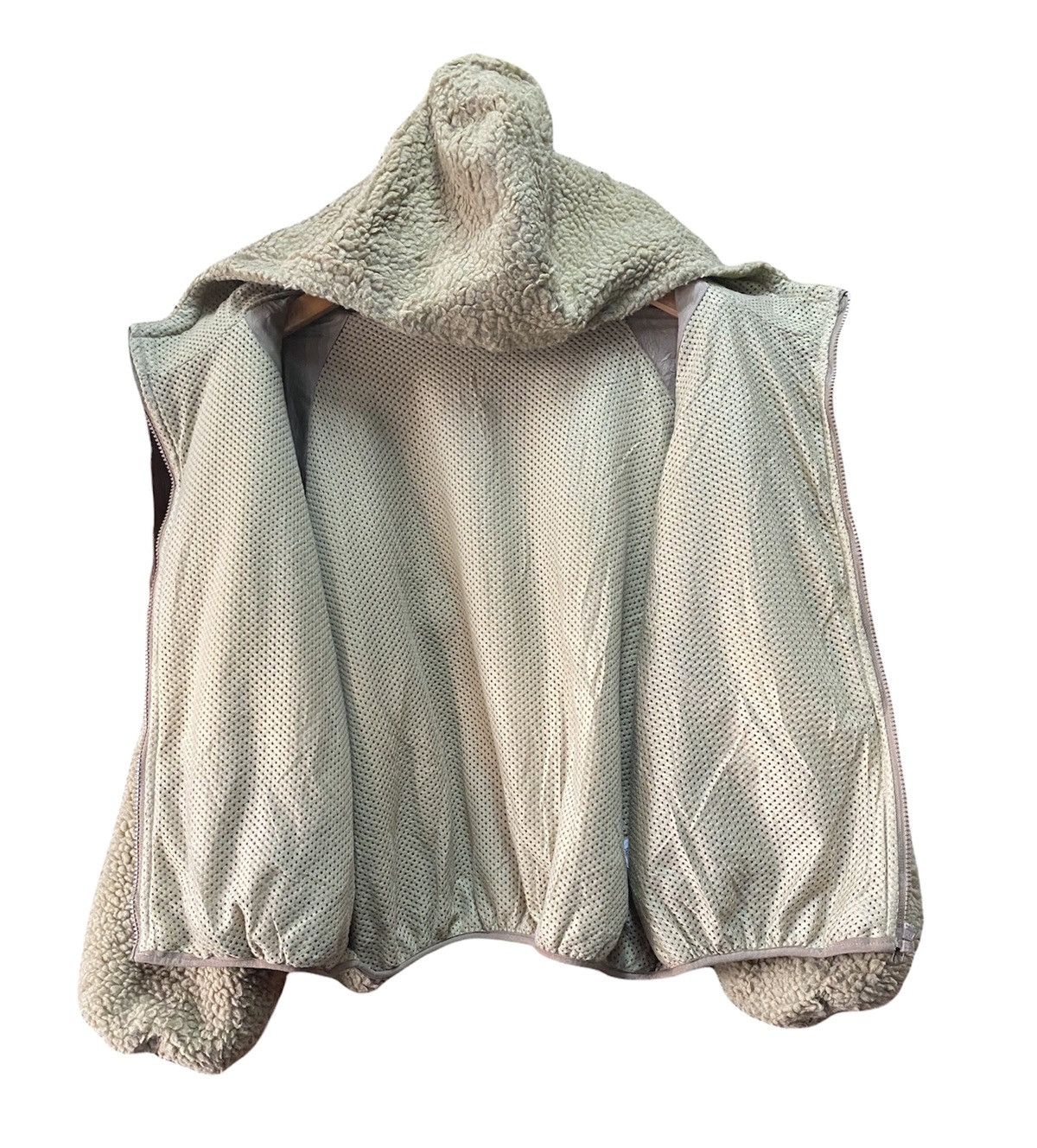 Other First Down Sherpa Deep Pile Fleece Crop Jacket Size US L / EU 52-54 / 3 - 5 Thumbnail