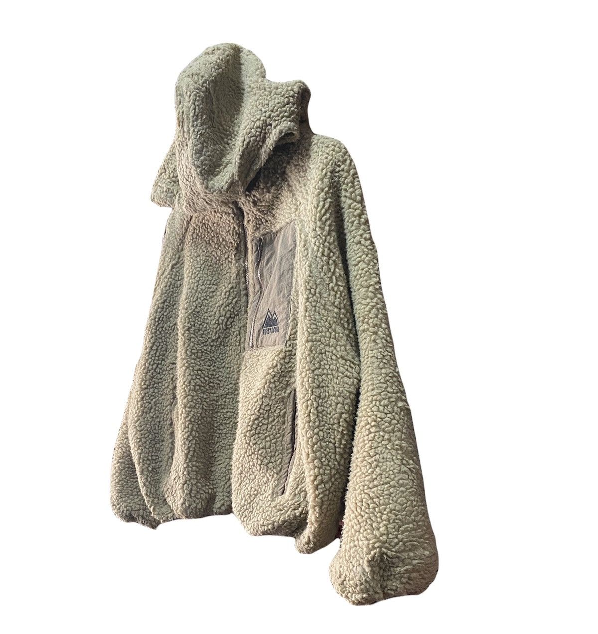 Other First Down Sherpa Deep Pile Fleece Crop Jacket Size US L / EU 52-54 / 3 - 4 Thumbnail