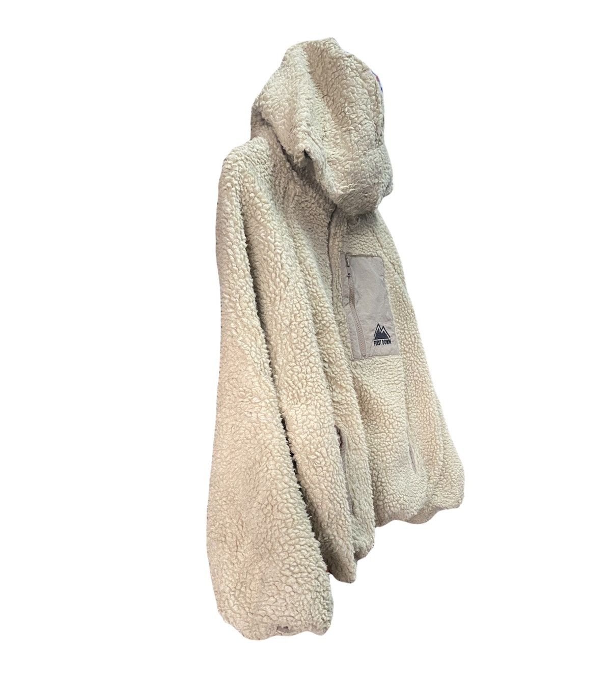 Other First Down Sherpa Deep Pile Fleece Crop Jacket Size US L / EU 52-54 / 3 - 3 Thumbnail