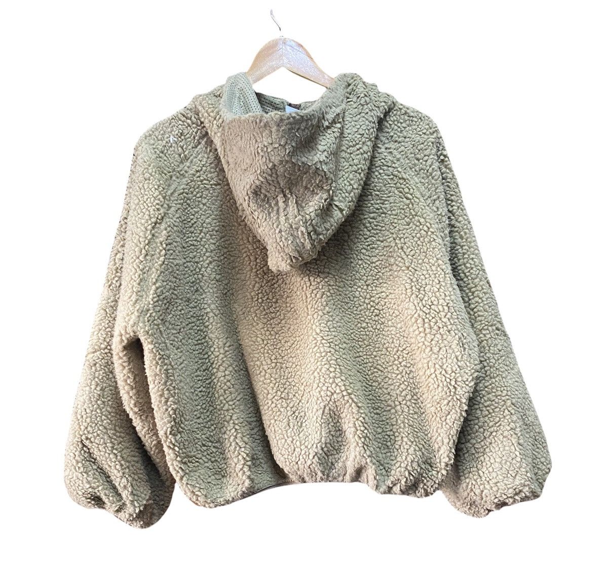 Other First Down Sherpa Deep Pile Fleece Crop Jacket Size US L / EU 52-54 / 3 - 2 Thumbnail