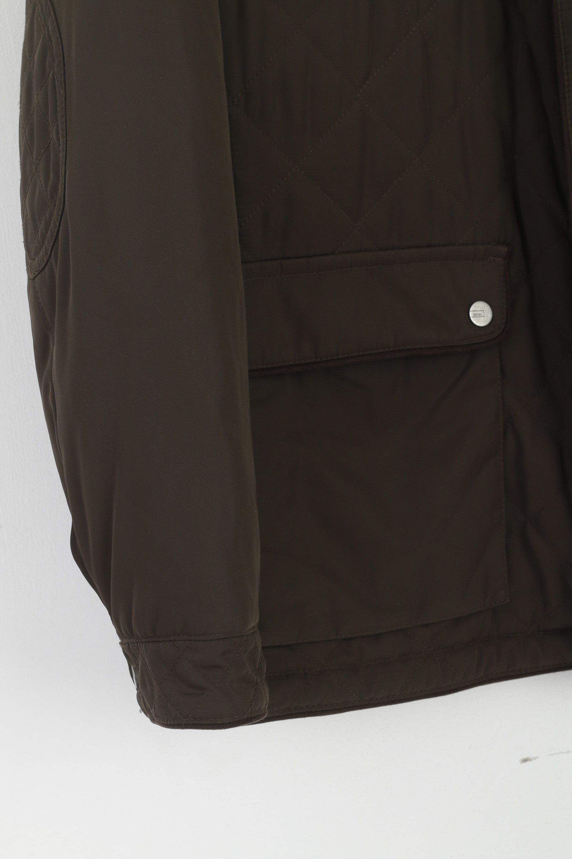 Vintage DIGEL Men 60 50 XXXL Jacket Brown Quilted Classic 7399 Size US XXL / EU 58 / 5 - 3 Thumbnail