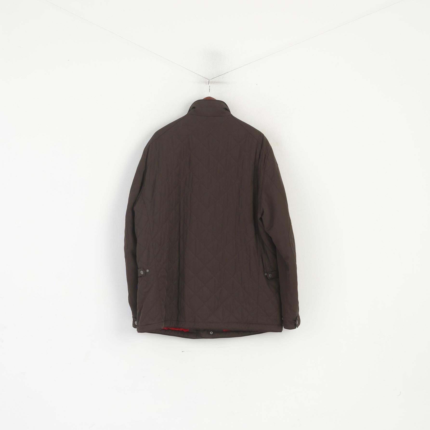 Vintage DIGEL Men 60 50 XXXL Jacket Brown Quilted Classic 7399 Size US XXL / EU 58 / 5 - 7 Thumbnail