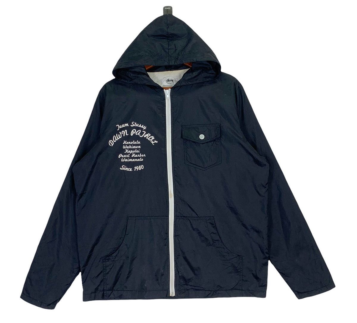 Vintage Stussy Streetwear Light Jacket