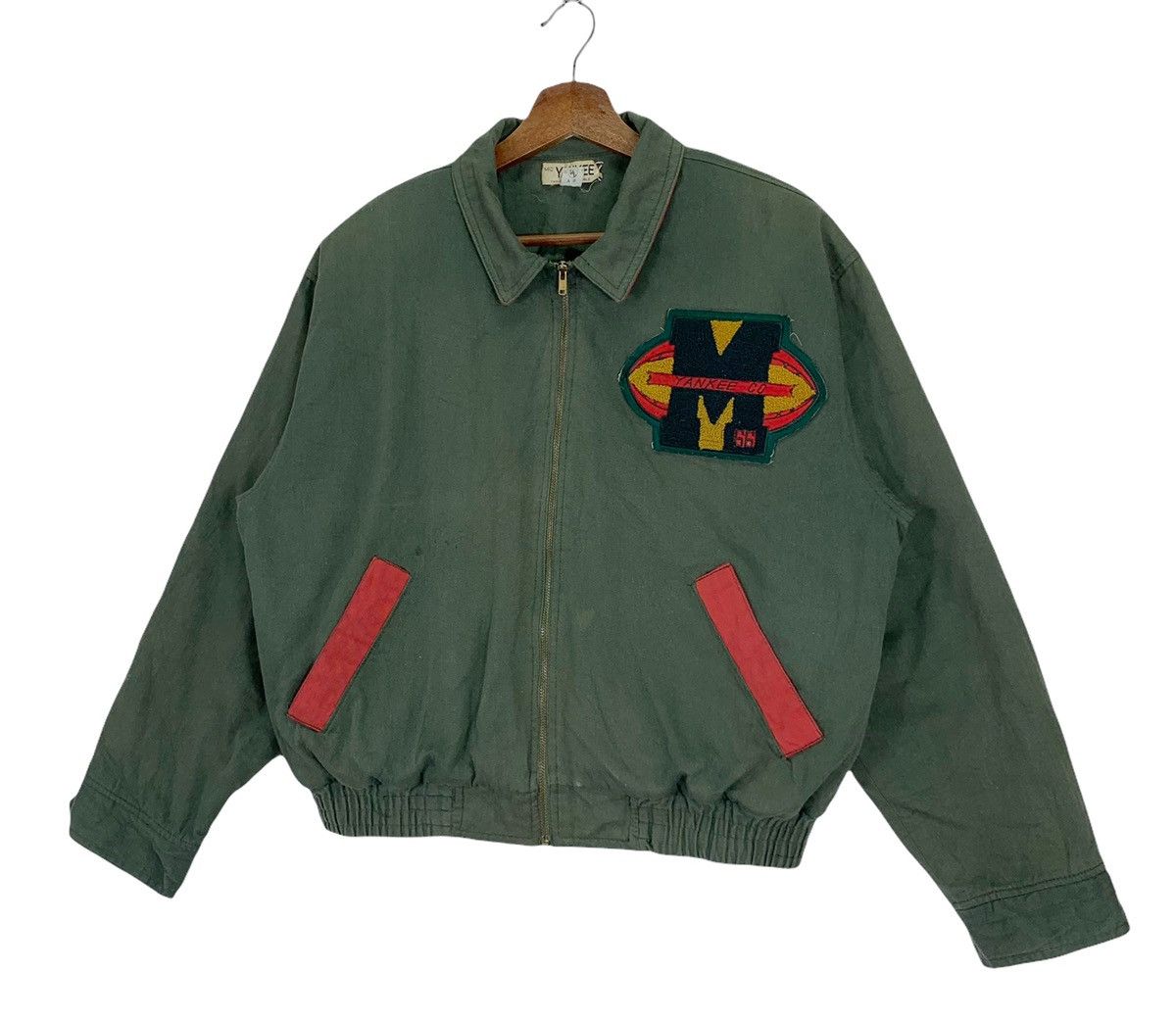 New York Yankees × Vintage Vintage Yankees Co Bomber MA Jacket Size US M / EU 48-50 / 2 - 2 Thumbnail