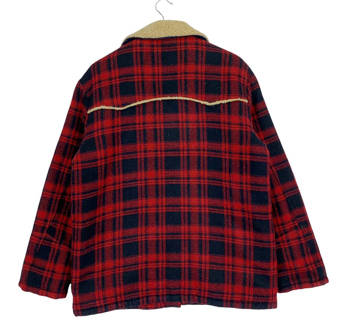 Levi's × Vintage Vintage Levi’s Tartan Sherpa Button Jacket Size US M / EU 48-50 / 2 - 13 Thumbnail