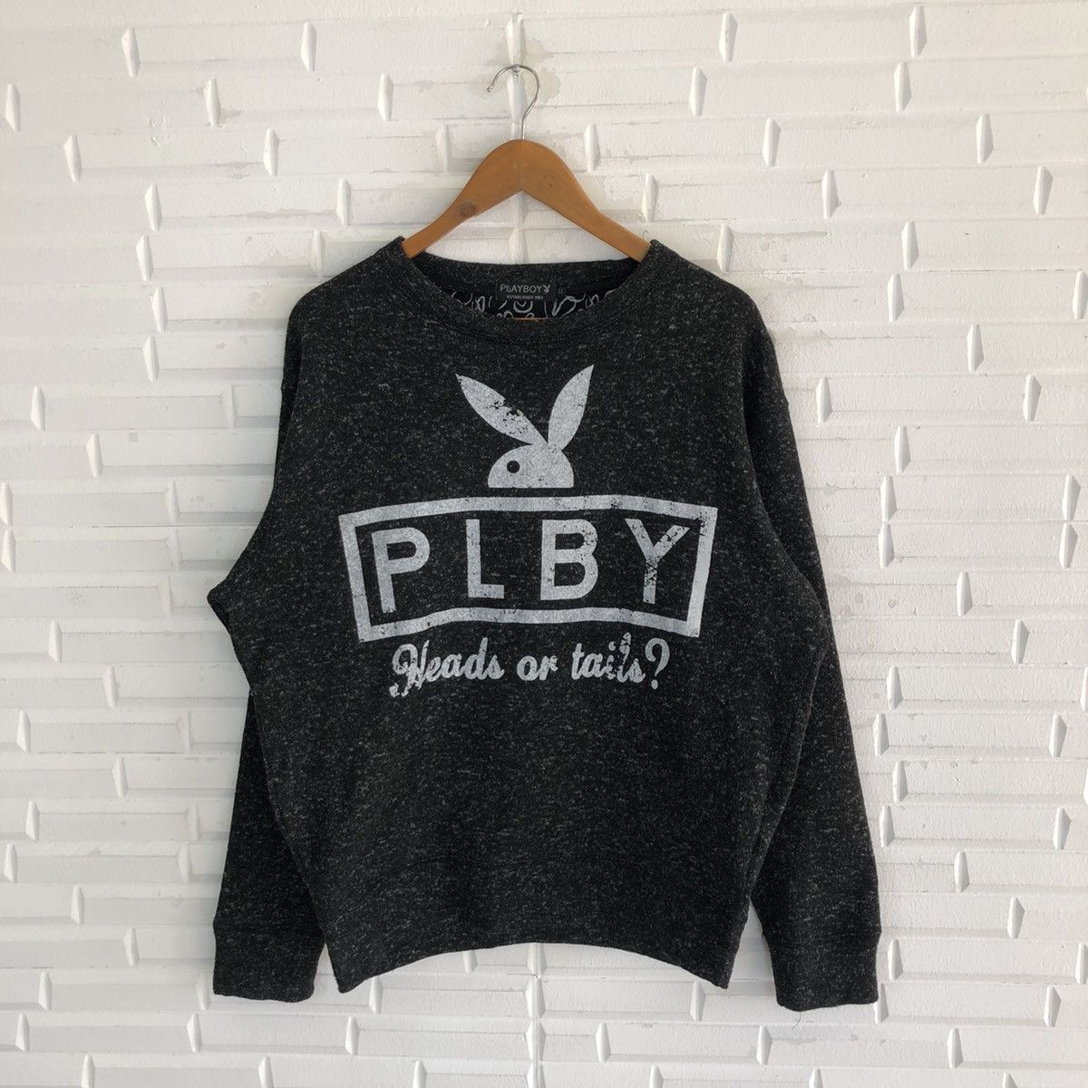 Playboy × Vintage PLAYBOY FOLLOW THE RABBIT SWEATSHIRT Size US L / EU 52-54 / 3 - 1 Thumbnail