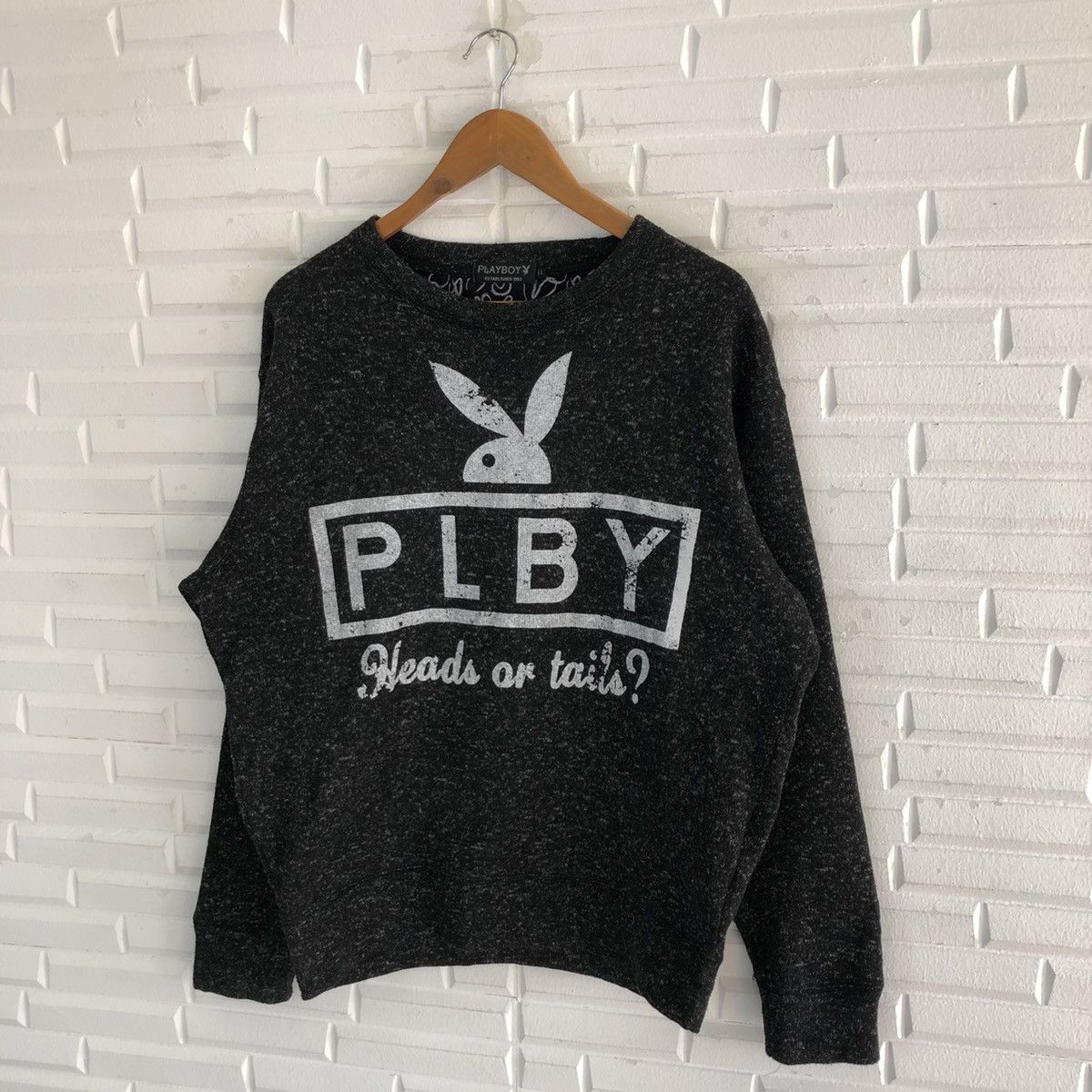 Playboy × Vintage PLAYBOY FOLLOW THE RABBIT SWEATSHIRT Size US L / EU 52-54 / 3 - 3 Thumbnail