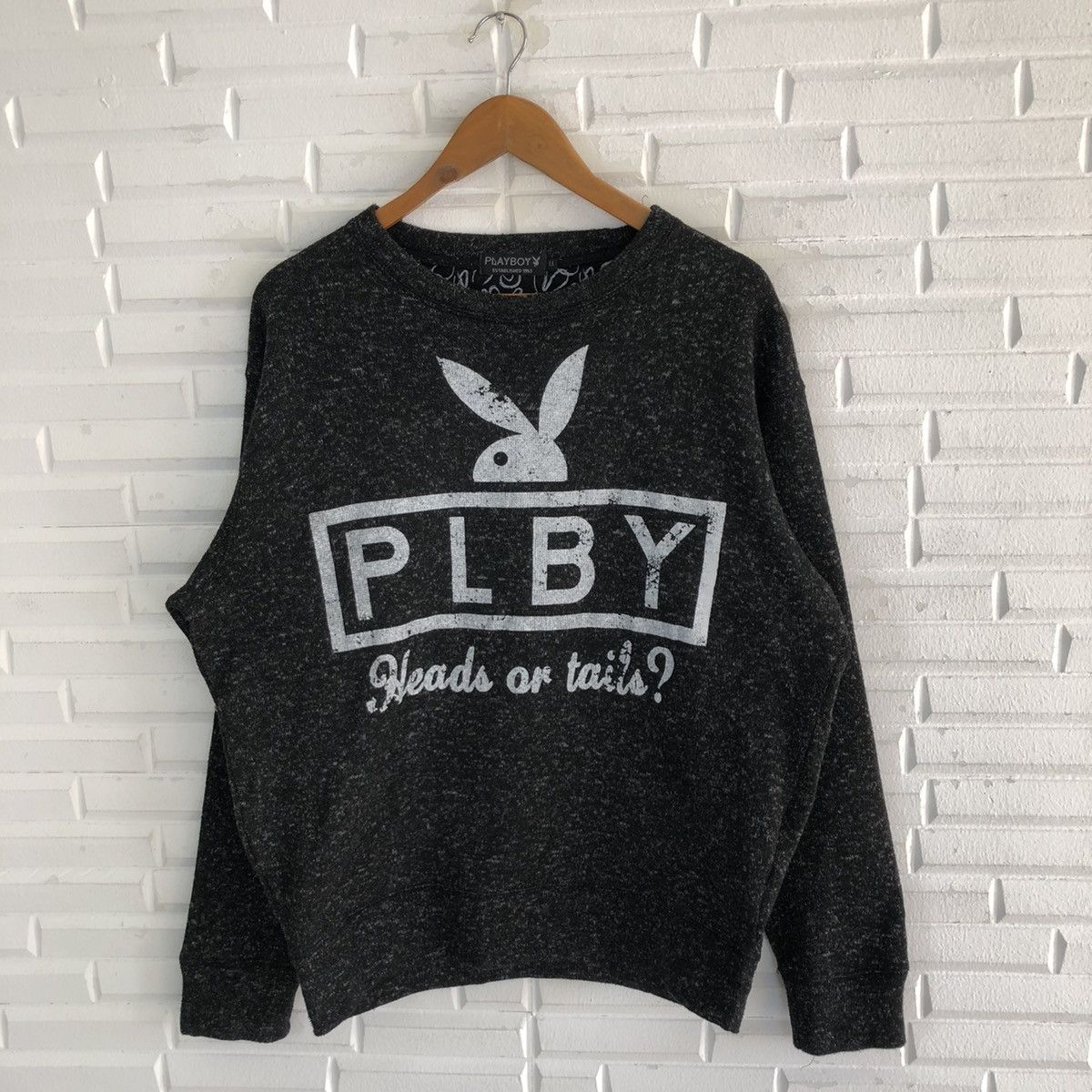 Playboy × Vintage PLAYBOY FOLLOW THE RABBIT SWEATSHIRT Size US L / EU 52-54 / 3 - 2 Thumbnail