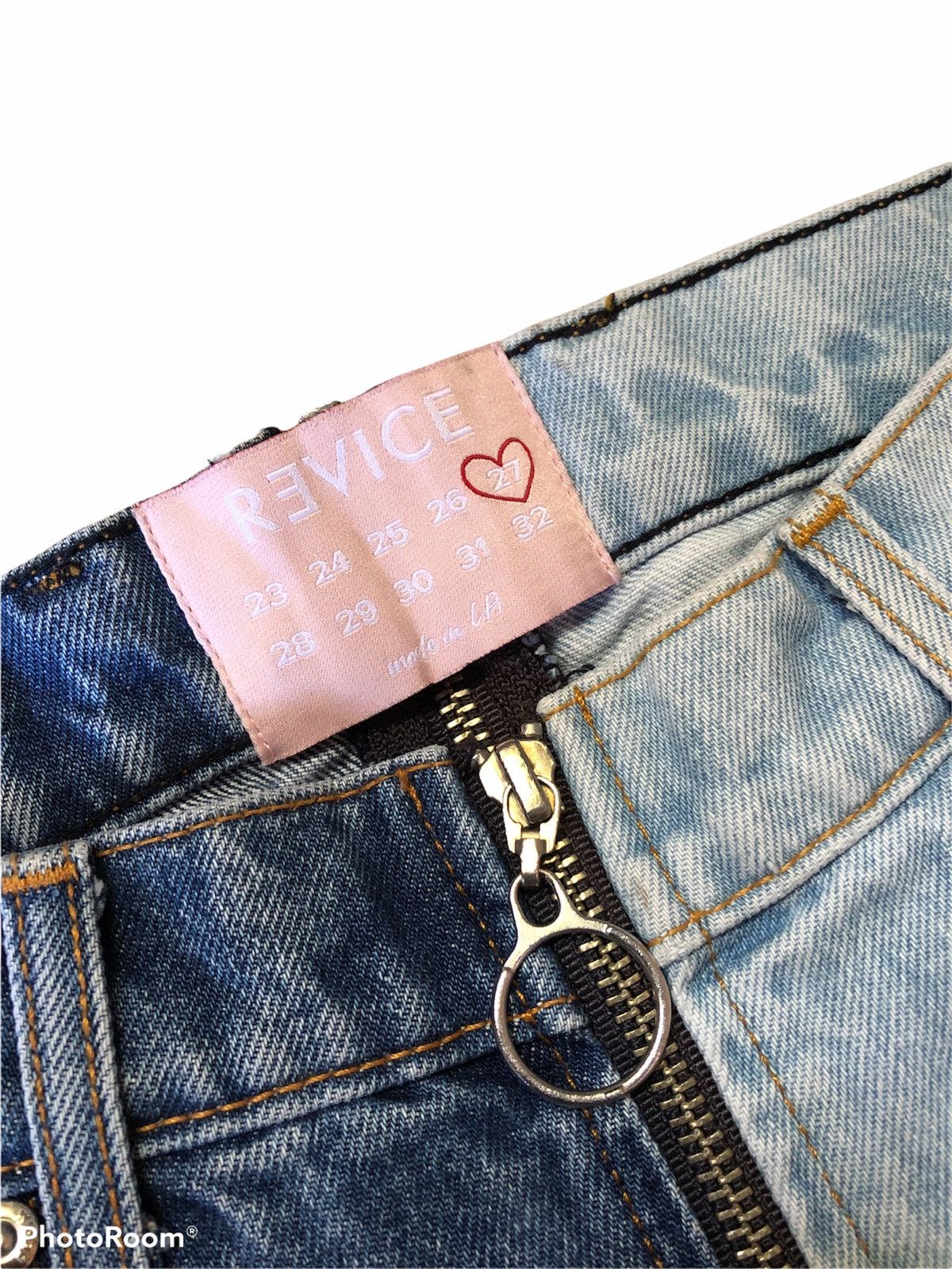 Other RECONSTRUCTED REVICE TWO TONE DENIM Size US 28 / EU 44 - 7 Thumbnail