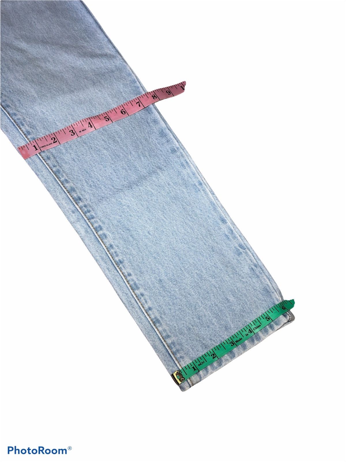 Other RECONSTRUCTED REVICE TWO TONE DENIM Size US 28 / EU 44 - 12 Thumbnail