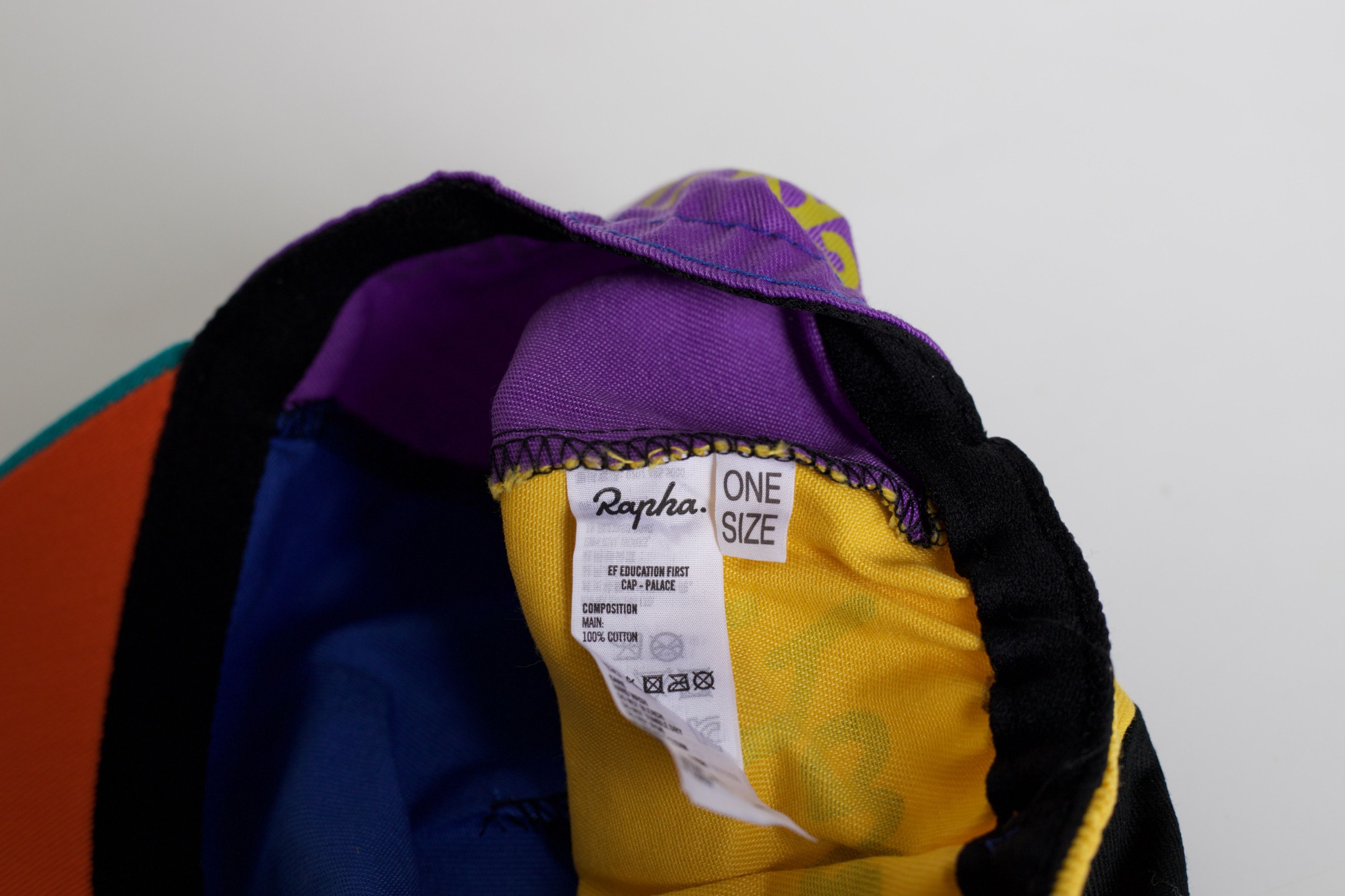 Palace × Rapha Palace x Rapha On Bike Cap Multi Size ONE SIZE - 8 Thumbnail