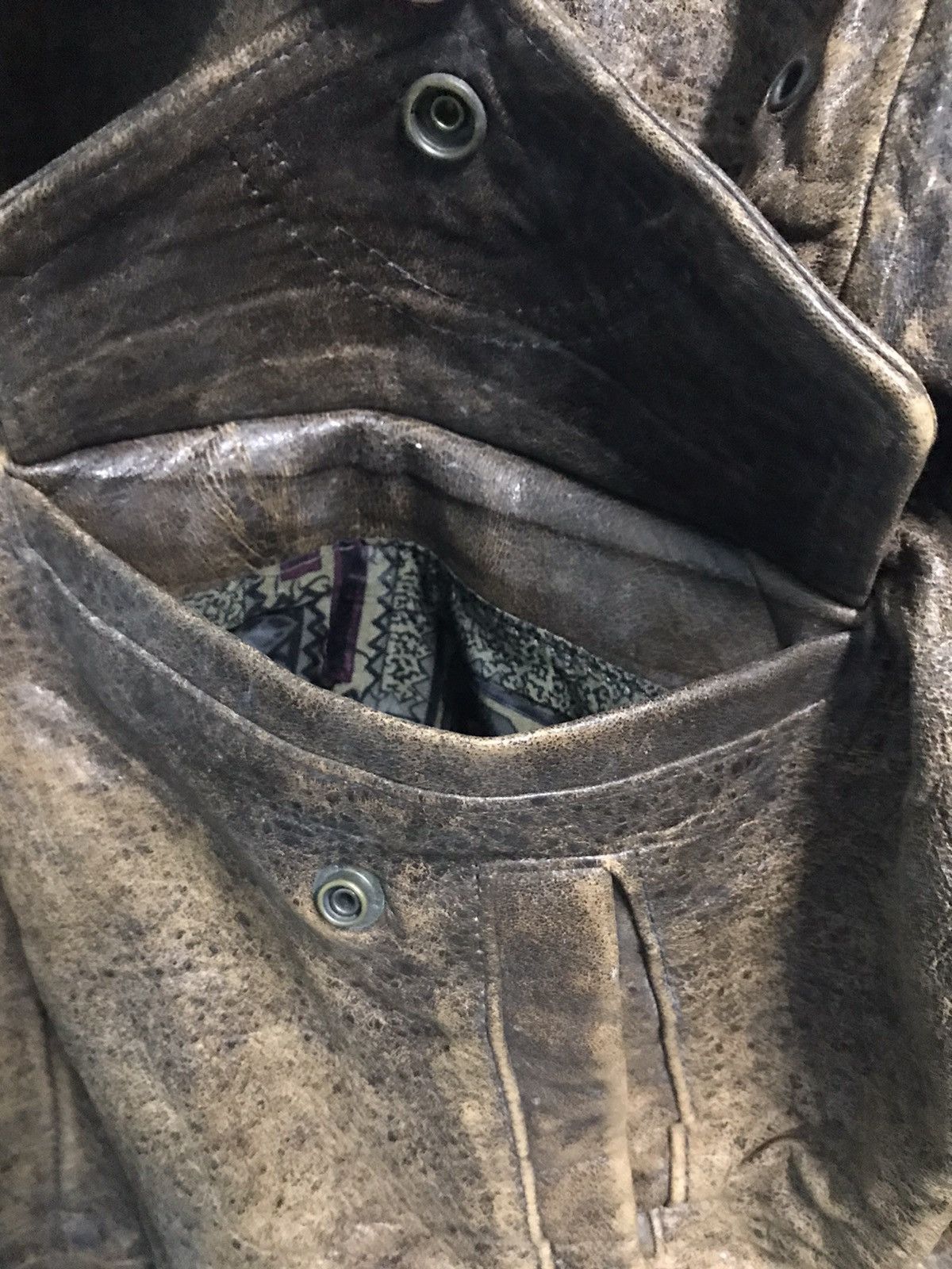 Vintage Stedele Brand Leather Bomber Jacket Size US M / EU 48-50 / 2 - 7 Thumbnail