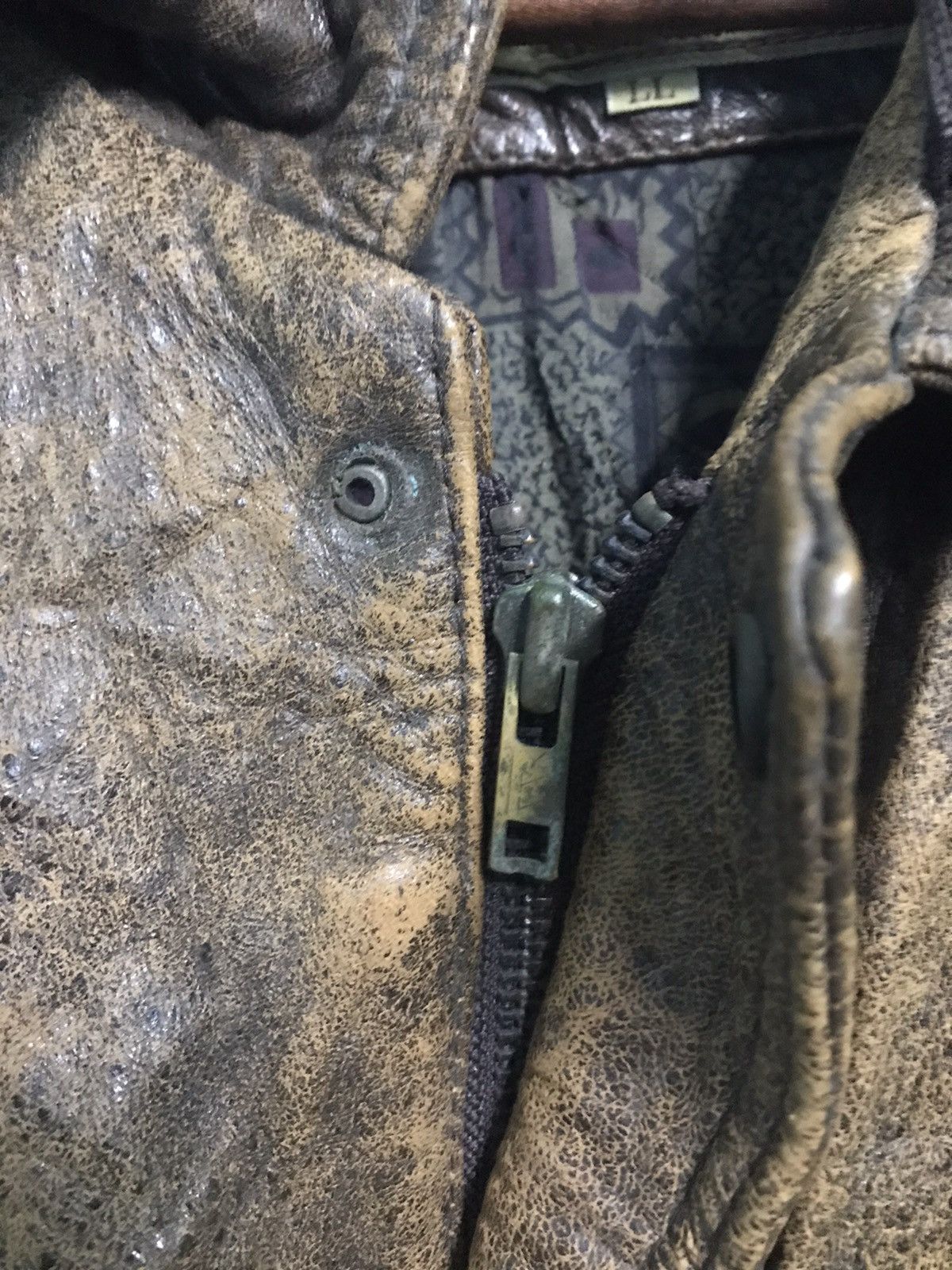 Vintage Stedele Brand Leather Bomber Jacket Size US M / EU 48-50 / 2 - 4 Thumbnail