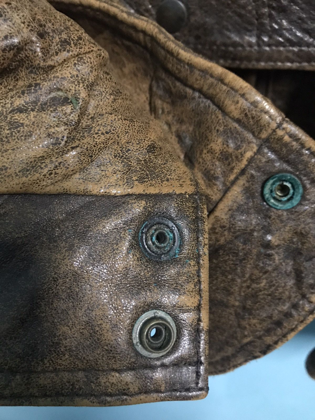 Vintage Stedele Brand Leather Bomber Jacket Size US M / EU 48-50 / 2 - 5 Thumbnail