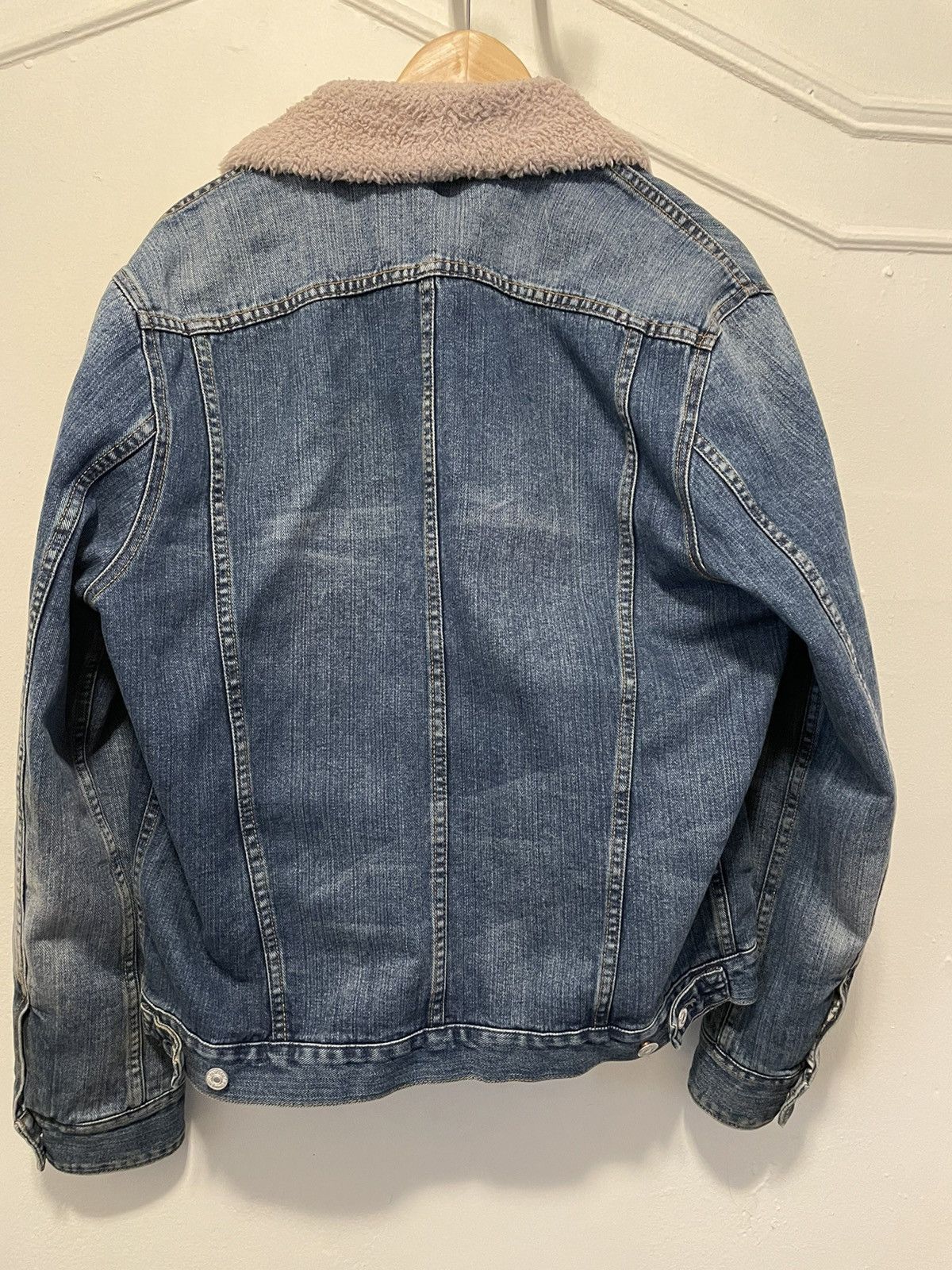 Paul Smith Paul smith denim jacket with wool Sz L Size US L / EU 52-54 / 3 - 2 Thumbnail