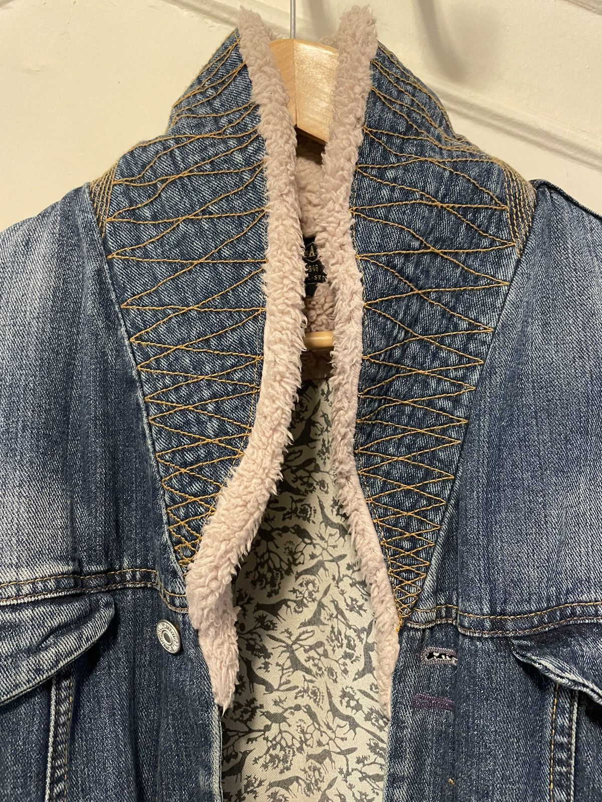 Paul Smith Paul smith denim jacket with wool Sz L Size US L / EU 52-54 / 3 - 3 Thumbnail