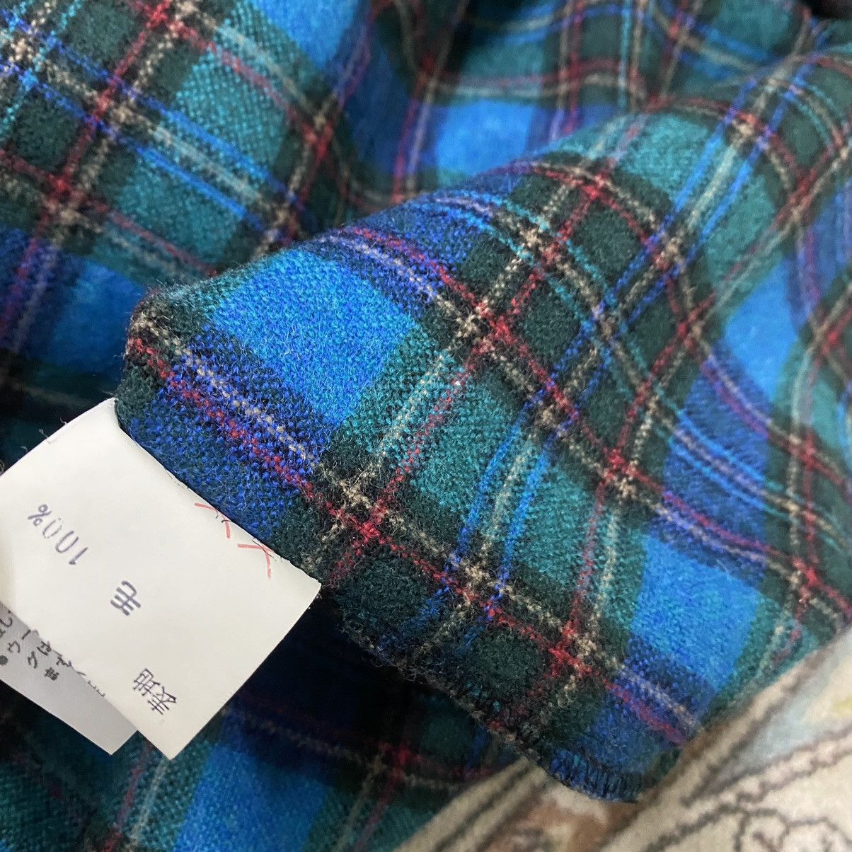 Adidas Vintage Adidas Wool Flannel Shirt Size US L / EU 52-54 / 3 - 14 Thumbnail