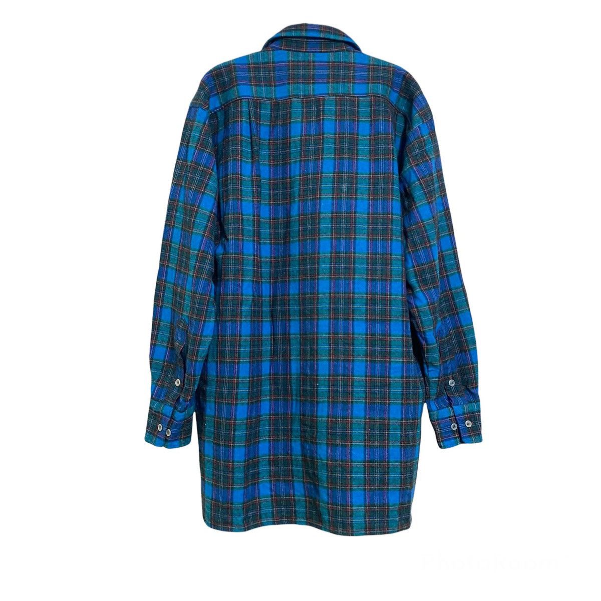 Adidas Vintage Adidas Wool Flannel Shirt Size US L / EU 52-54 / 3 - 3 Thumbnail
