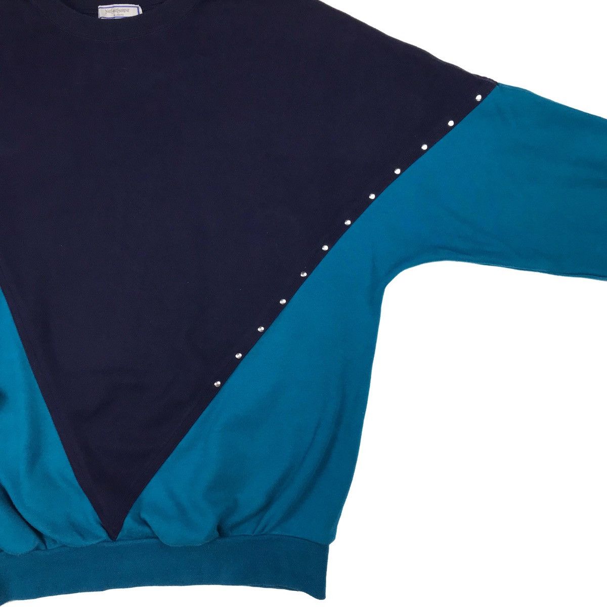 Designer × Vintage × Yves Saint Laurent Vintage YSL Yves Saint Laurent Spell Sweatshirt Size US M / EU 48-50 / 2 - 3 Thumbnail