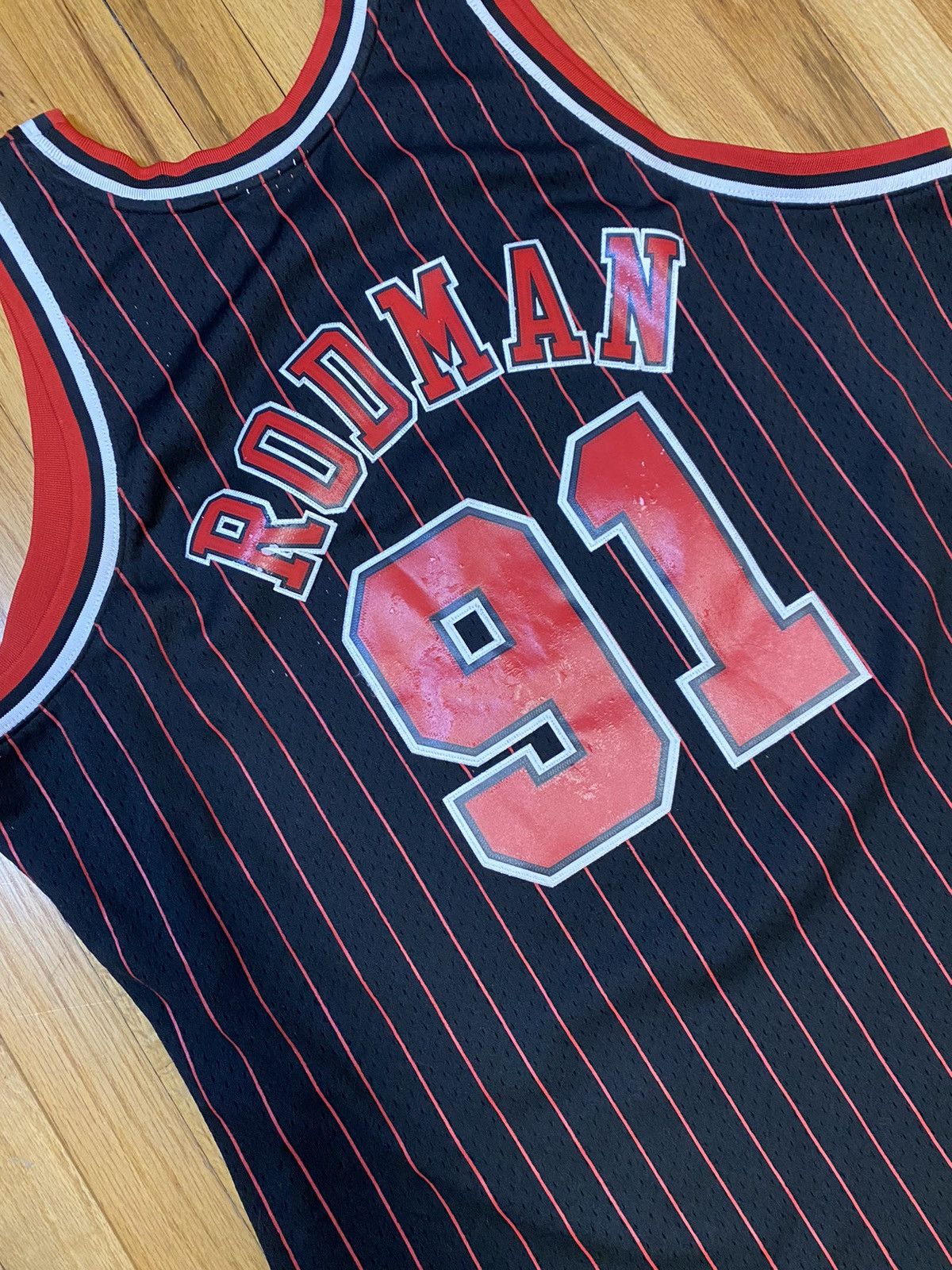 Mitchell & Ness Dennis Rodman Jersey Size US XXL / EU 58 / 5 - 3 Thumbnail