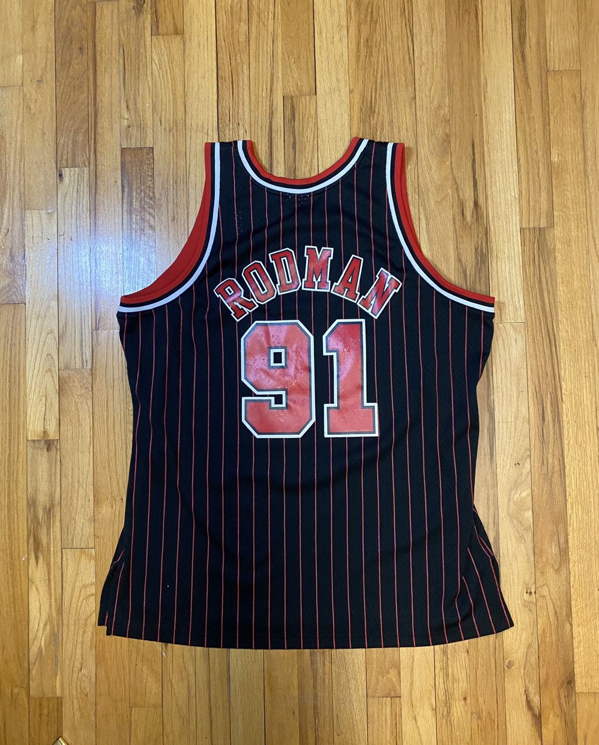 Mitchell & Ness Dennis Rodman Jersey Size US XXL / EU 58 / 5 - 2 Thumbnail