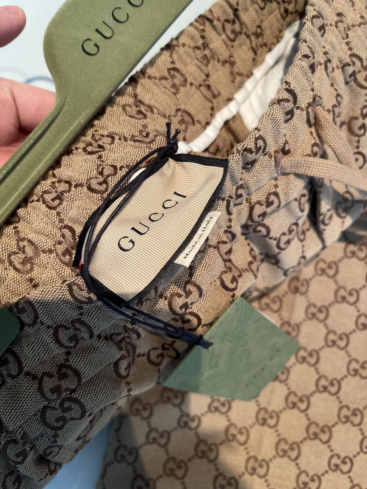Gucci Gucci Jogging Canvas pants Size US 31 - 5 Thumbnail