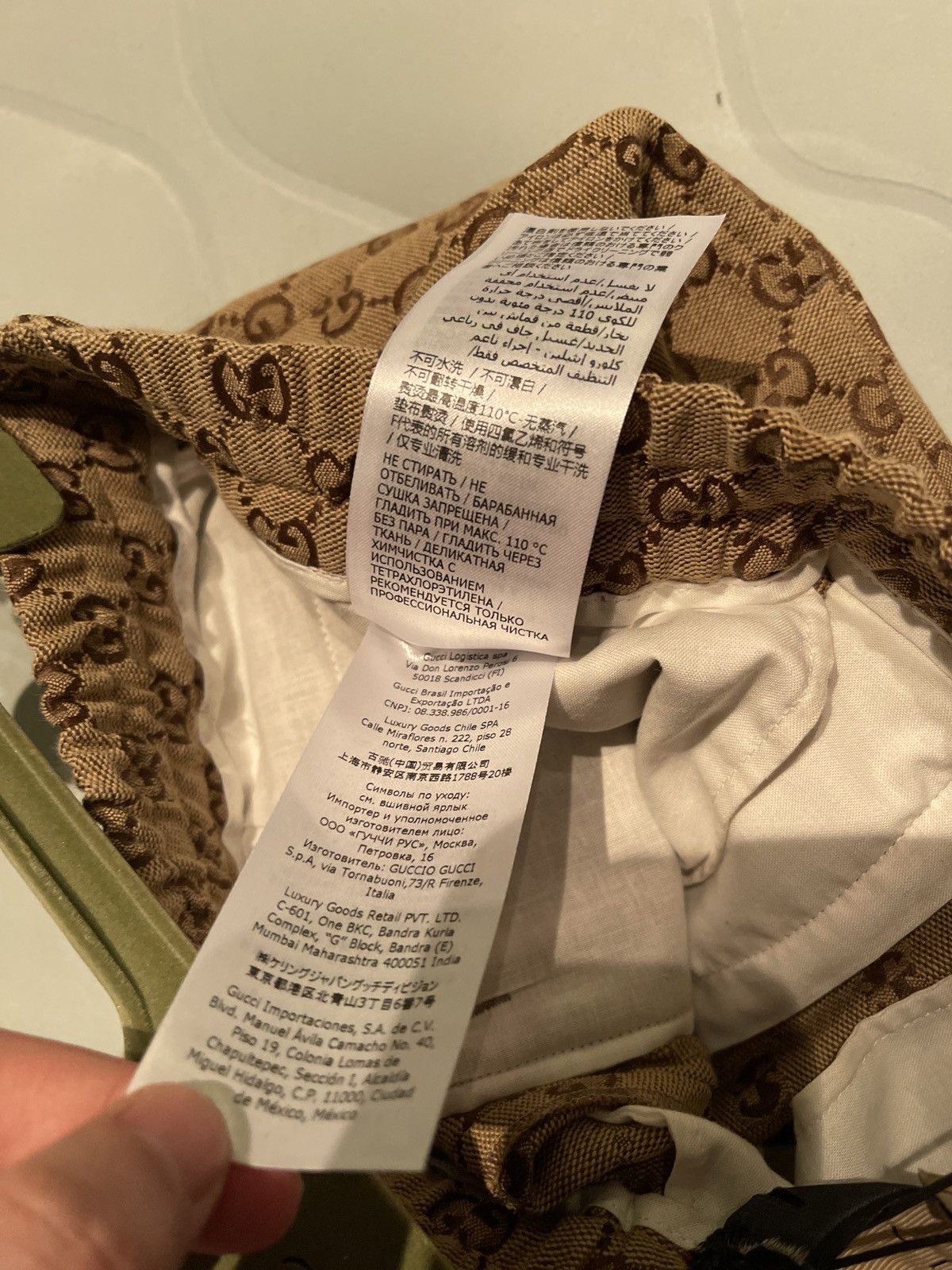 Gucci Gucci Jogging Canvas pants Size US 31 - 8 Thumbnail