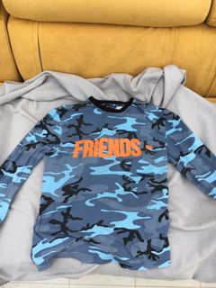 vlone blue camo long sleeve