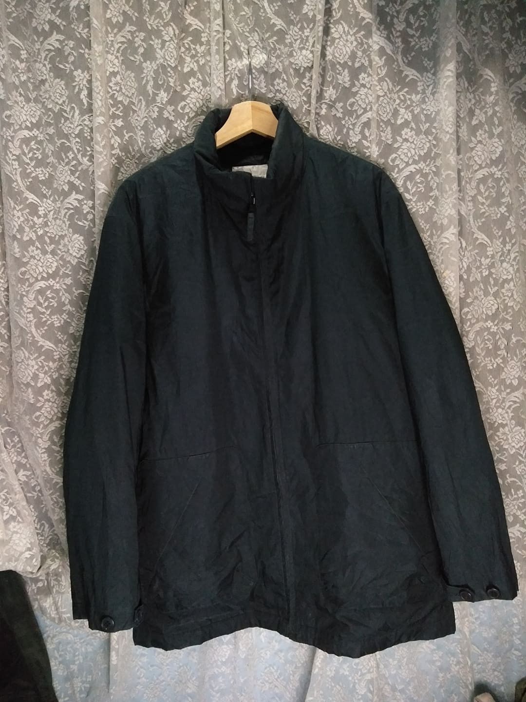 Japanese Brand FUTURO INTERMEZZO BLACK NYLON JACKETS Size US L / EU 52-54 / 3 - 1 Thumbnail