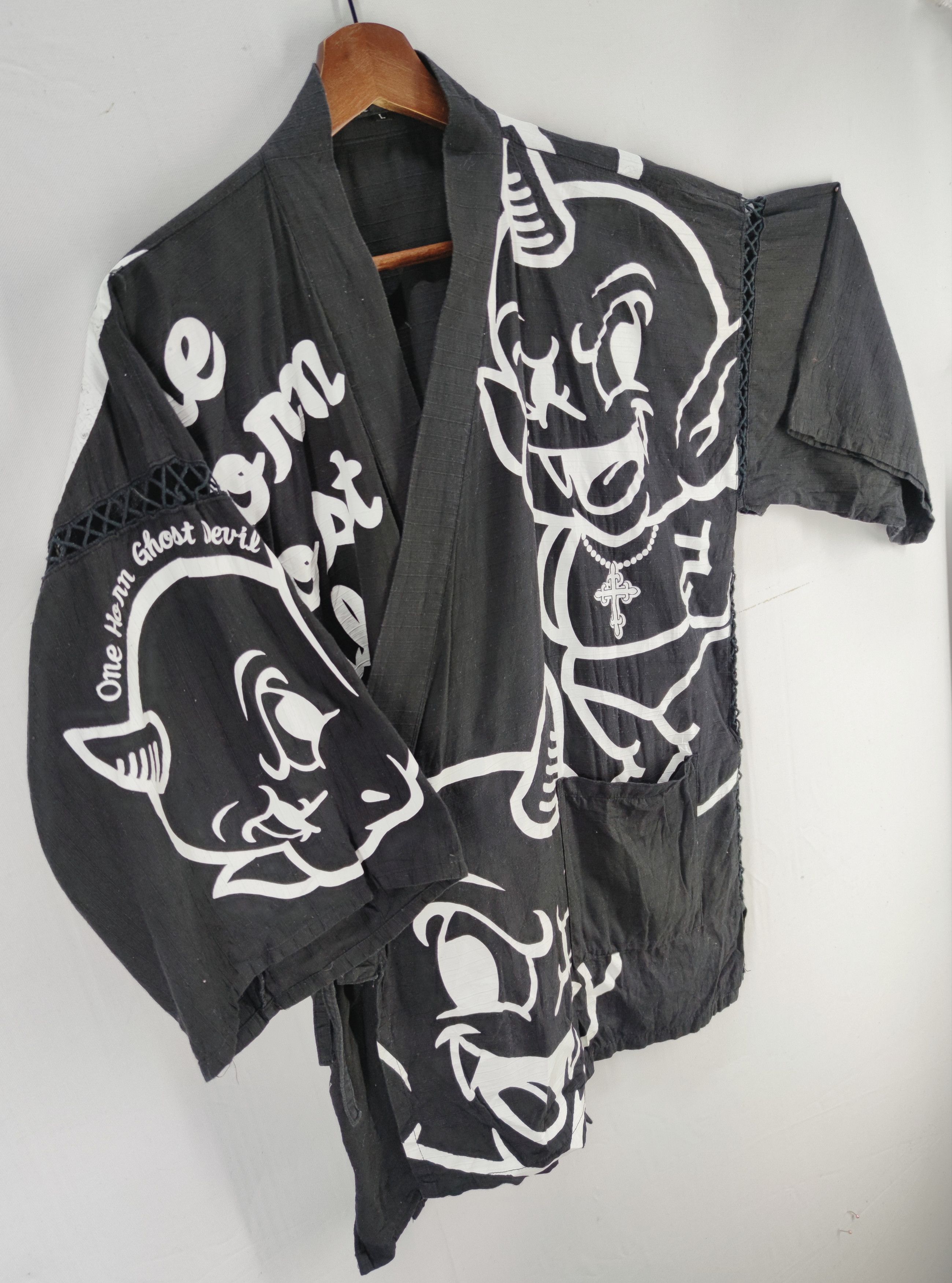 Japanese Brand 🔥Rare Item🔥 Kimono Ghost Devil Size US L / EU 52-54 / 3 - 5 Thumbnail