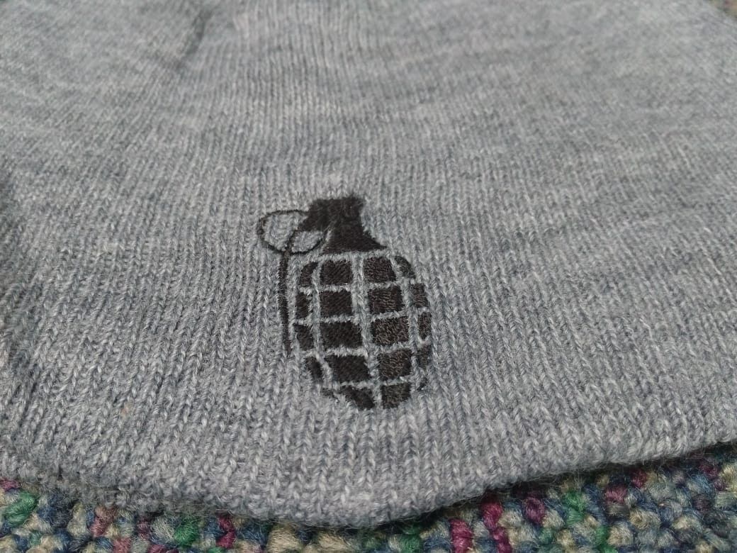 Other Unbranded Granate Embroidered Beanie Hat Size ONE SIZE - 2 Thumbnail