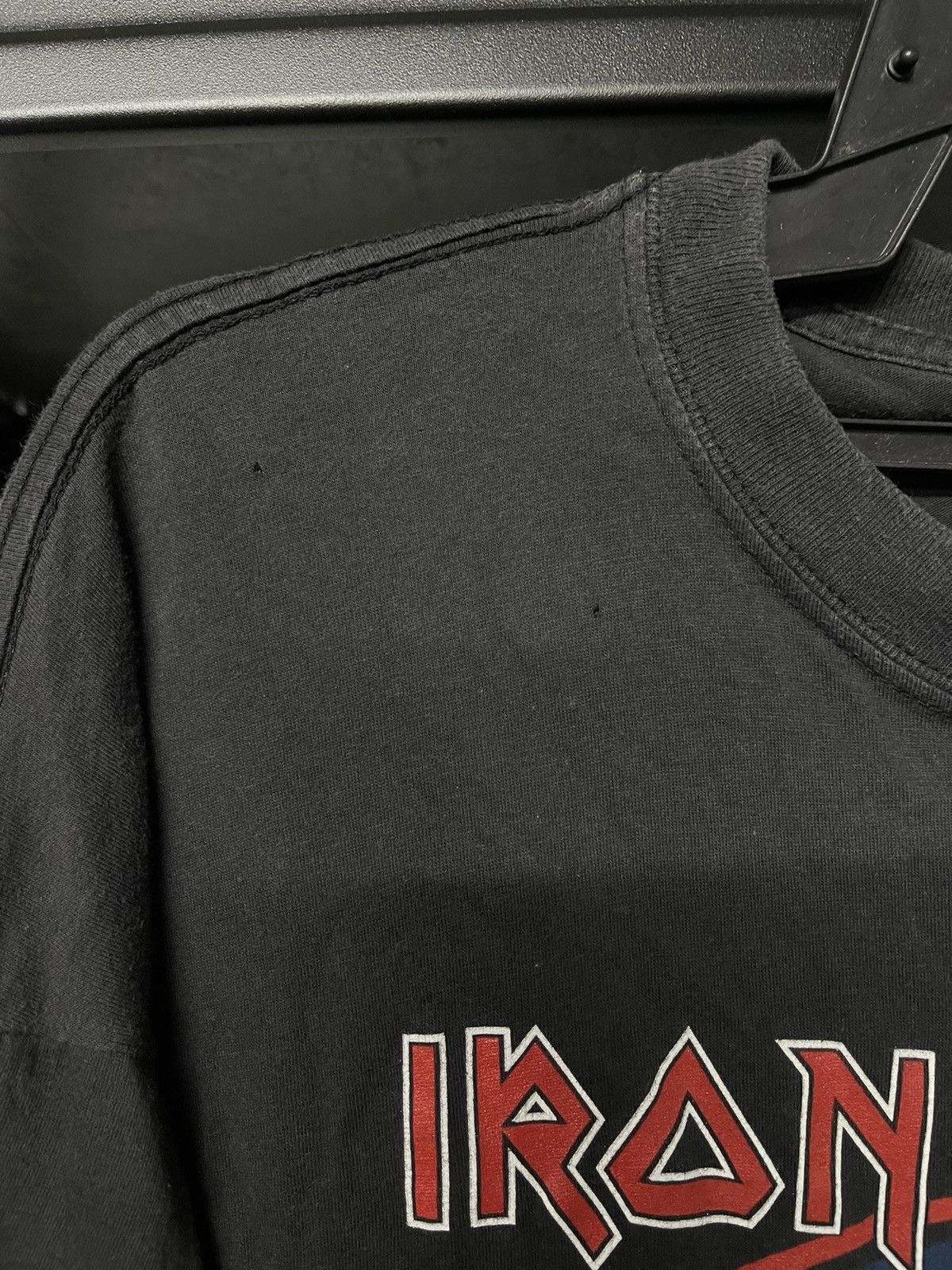 Band Tees × Vintage Vintage 90s Iron Maiden The Trooper Promo Faded Tee Size US L / EU 52-54 / 3 - 8 Thumbnail