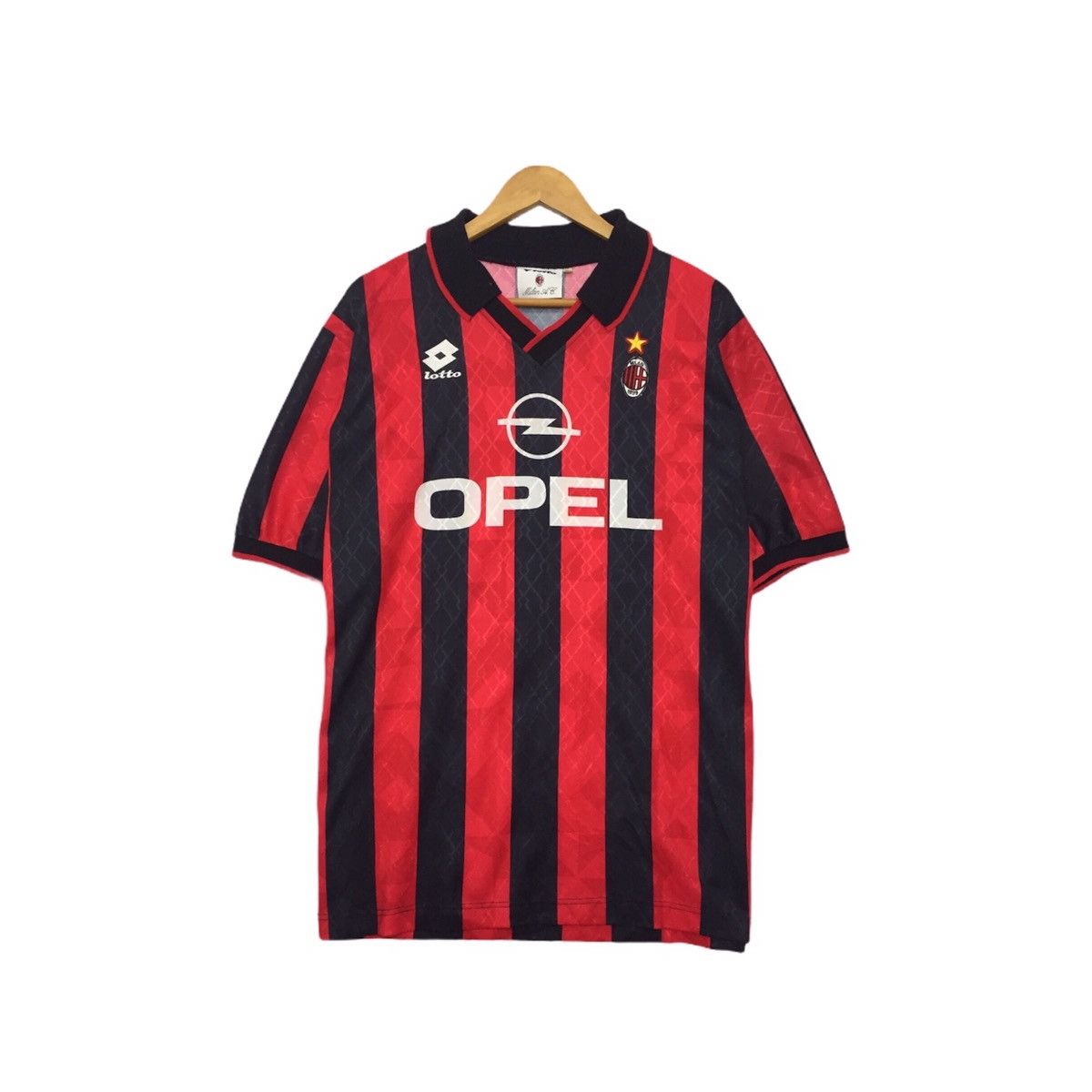 AC hot Milan 95-96 Rare Long Sleeve Jersey