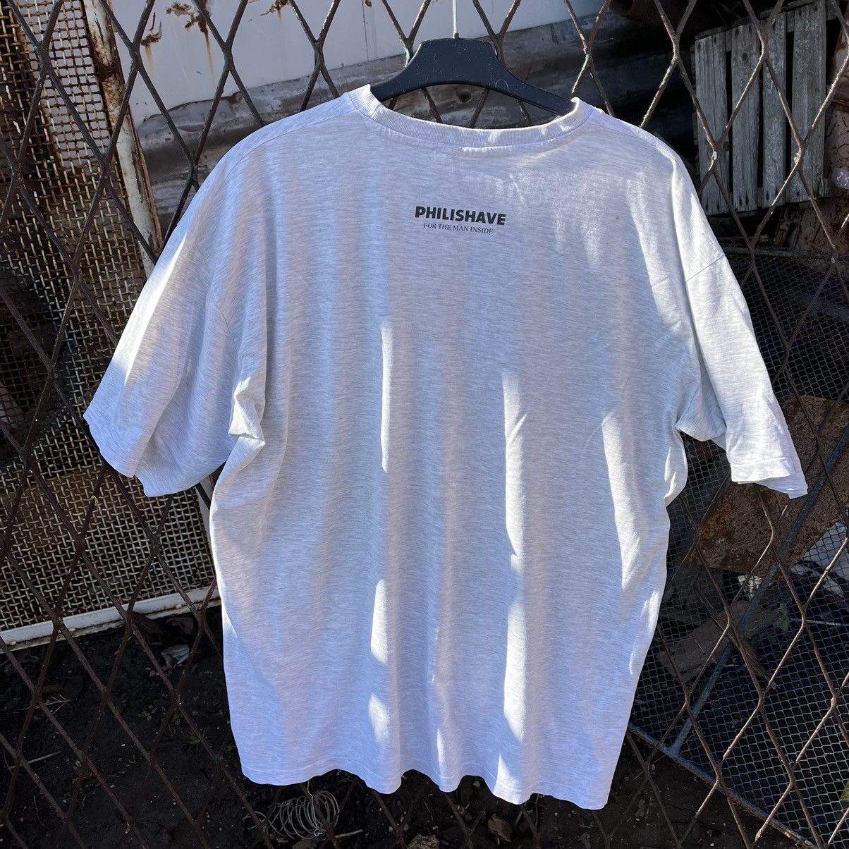 Vintage Philips Philishave Ad Rare Single stitch Tee Size US XL / EU 56 / 4 - 6 Thumbnail