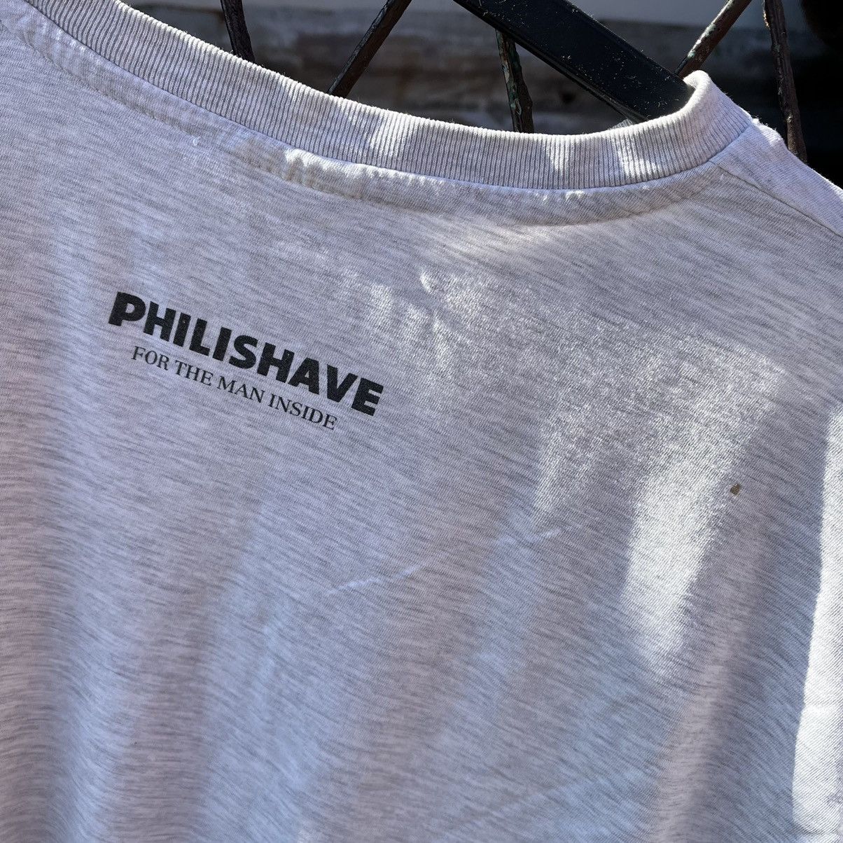 Vintage Philips Philishave Ad Rare Single stitch Tee Size US XL / EU 56 / 4 - 7 Thumbnail