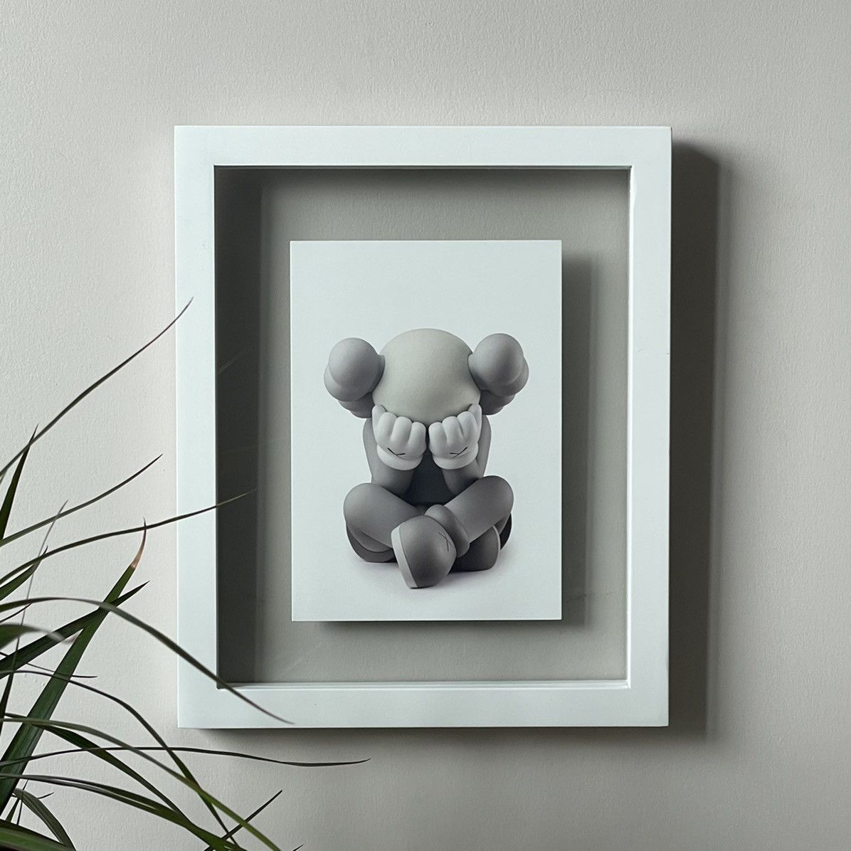 image of Kaws Separated Vinyl Figure Poster in White, Men's