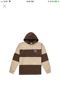 Supreme nike hot sale stripe hoodie