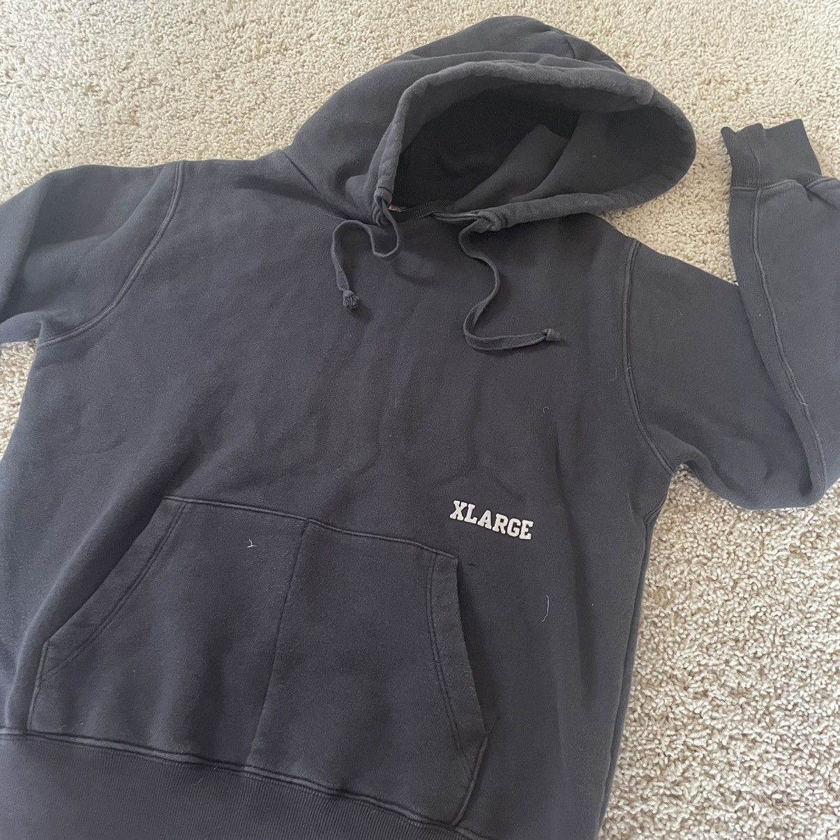 Vintage OG 90s X-LARGE x CHAMPiON RUSSiAN CYRiLLiC FELT GYM HOODiE Size S / US 4 / IT 40 - 5 Thumbnail