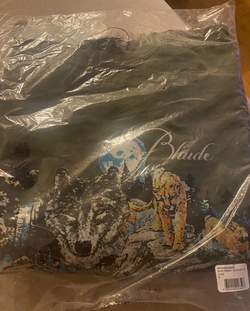 Rhude *MSG TO OFFER* RHUDE CREWNECK WOLF IN NATURE NEW Size US S / EU 44-46 / 1 - 3 Thumbnail