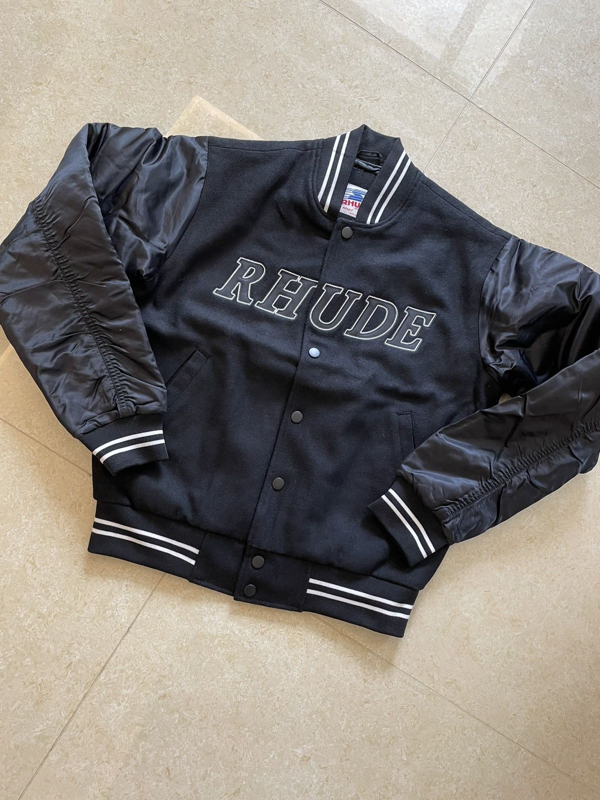 Rhude Rhude Starter Varsity Jacket M Size US M / EU 48-50 / 2 - 1 Thumbnail