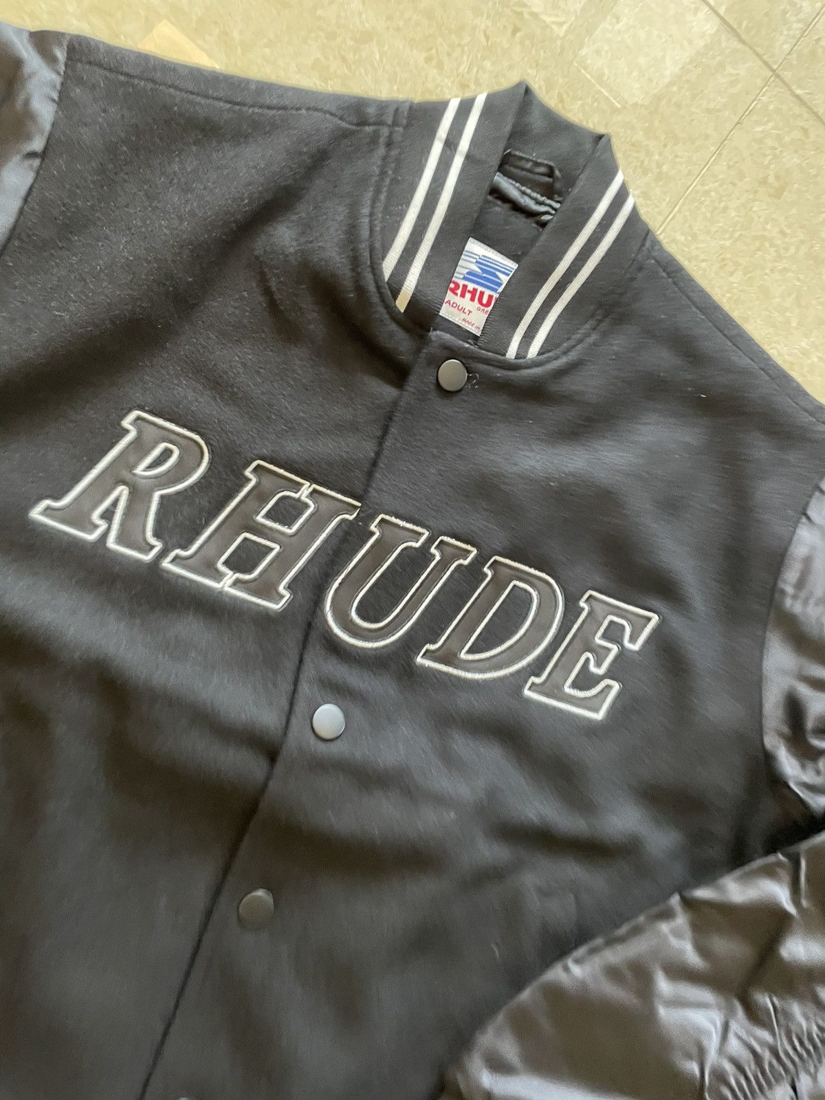 Rhude Rhude Starter Varsity Jacket M Size US M / EU 48-50 / 2 - 3 Thumbnail