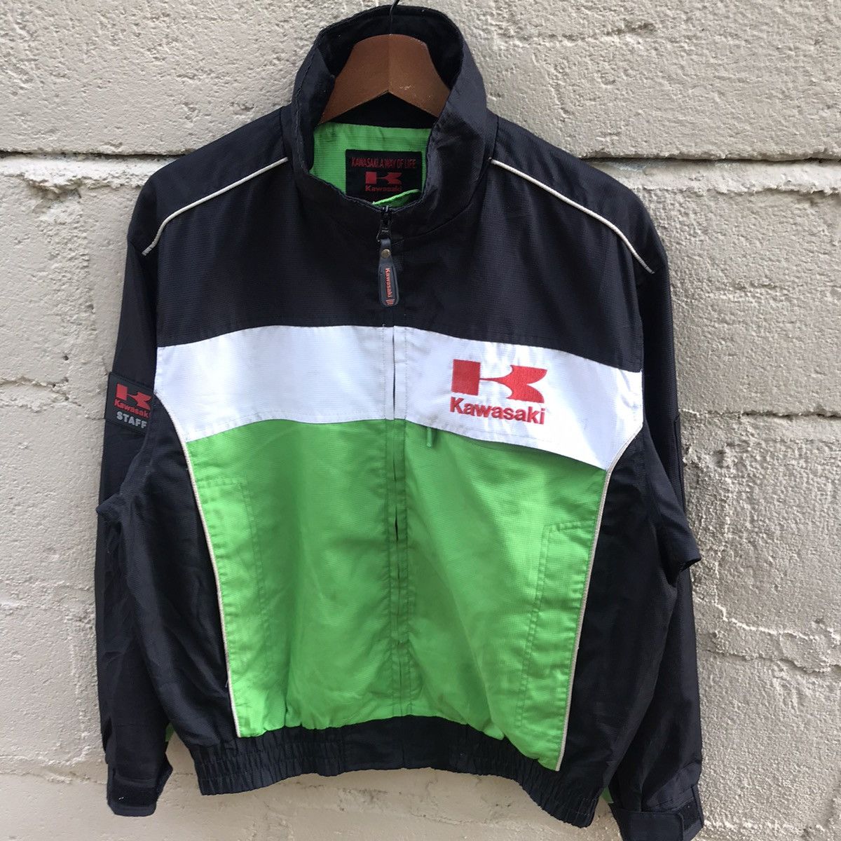 Honda Kawasaki Staff Honda Embroidery Zipper Jacket Size US M / EU 48-50 / 2 - 3 Thumbnail