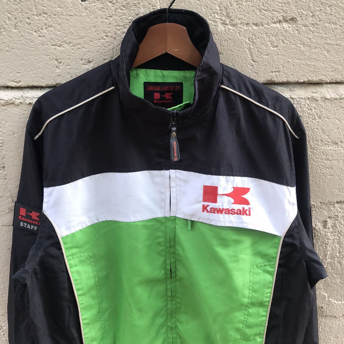 Honda Kawasaki Staff Honda Embroidery Zipper Jacket Size US M / EU 48-50 / 2 - 4 Thumbnail