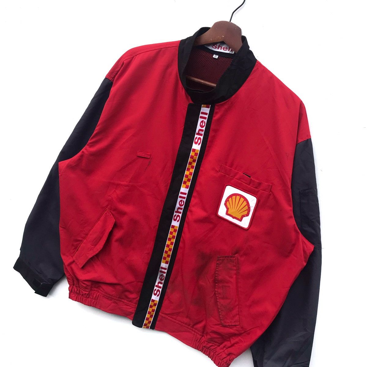 Japanese Brand Vintage Shell Workwear Zipper Jacket Size US L / EU 52-54 / 3 - 3 Thumbnail