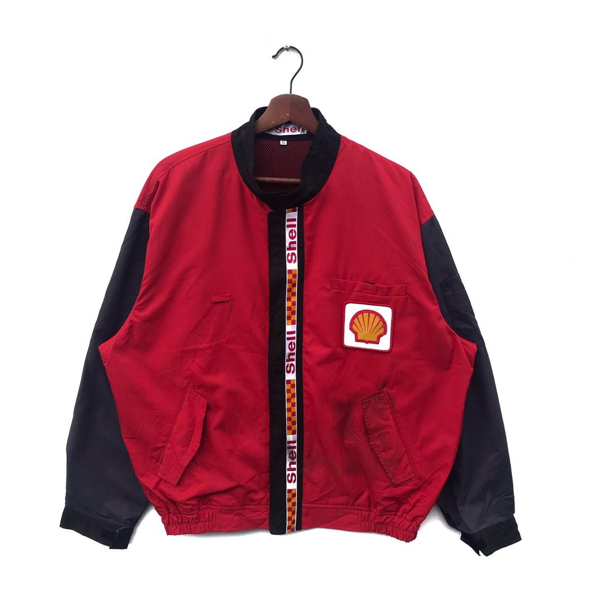Japanese Brand Vintage Shell Workwear Zipper Jacket Size US L / EU 52-54 / 3 - 1 Thumbnail