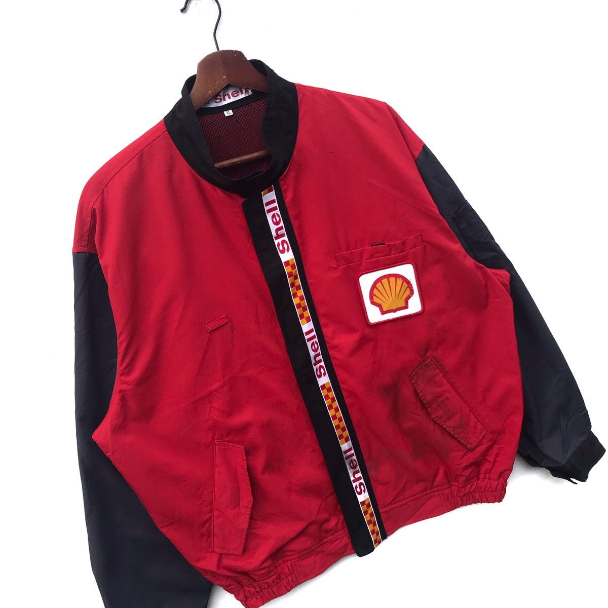 Japanese Brand Vintage Shell Workwear Zipper Jacket Size US L / EU 52-54 / 3 - 2 Thumbnail