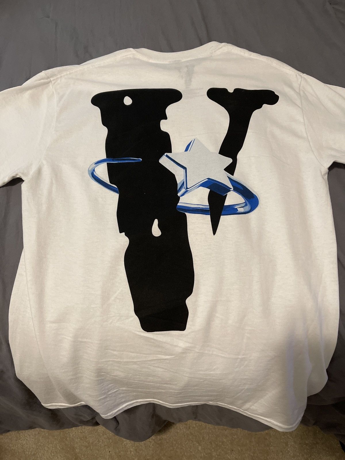 Vlone Vlone x pop smoke halo tee Size US M / EU 48-50 / 2 - 3 Thumbnail