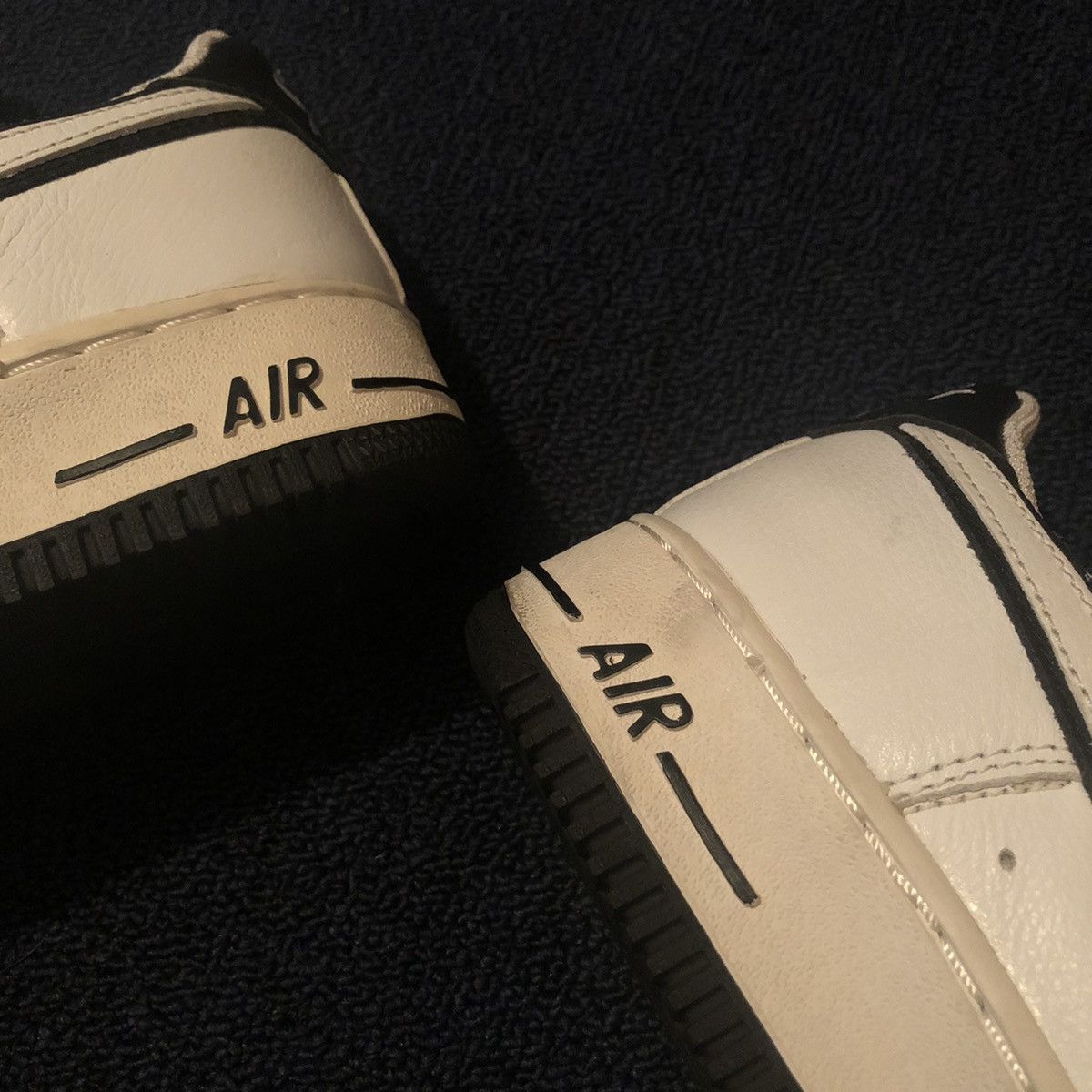 Nike Rare Vintage Nike X Fat Joe Air Force 1 White | White-Black Size US 7.5 / EU 40-41 - 6 Thumbnail