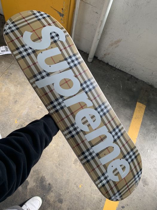 Supreme Supreme Burberry Deck Beige | Grailed