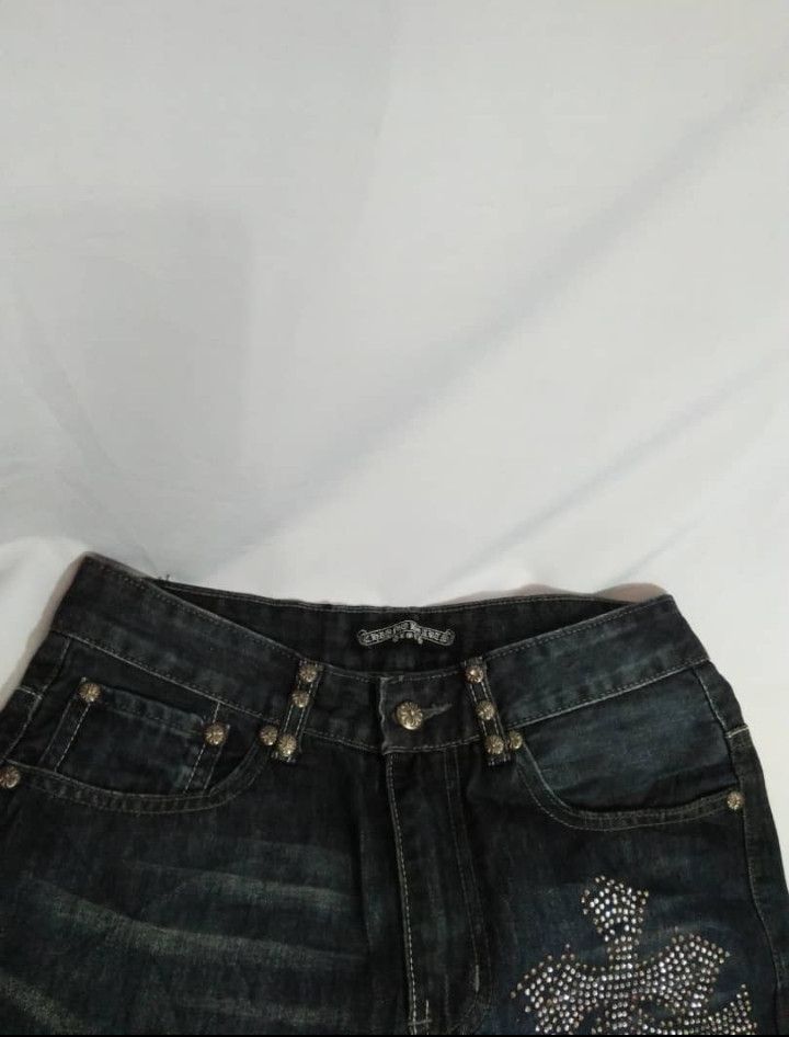If Six Was Nine Parody Chrome Hearts Jeans Size US 29 - 12 Thumbnail